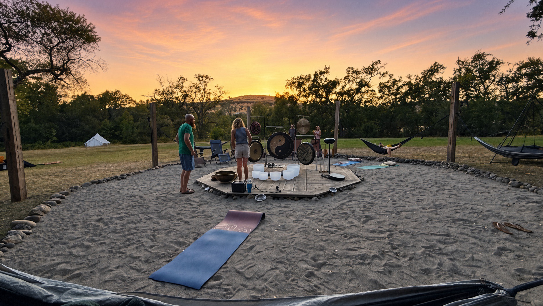 Lions Gate Sound Bath at The Meadow Near Chico