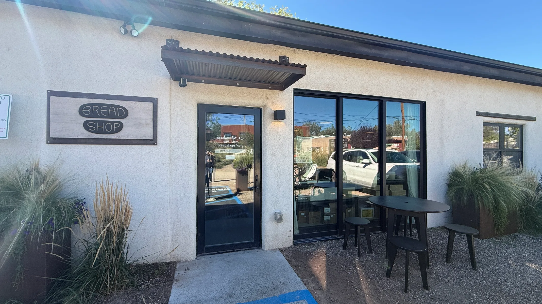 Exterior of Bread Shop at 1703 Lena Street, Santa Fe