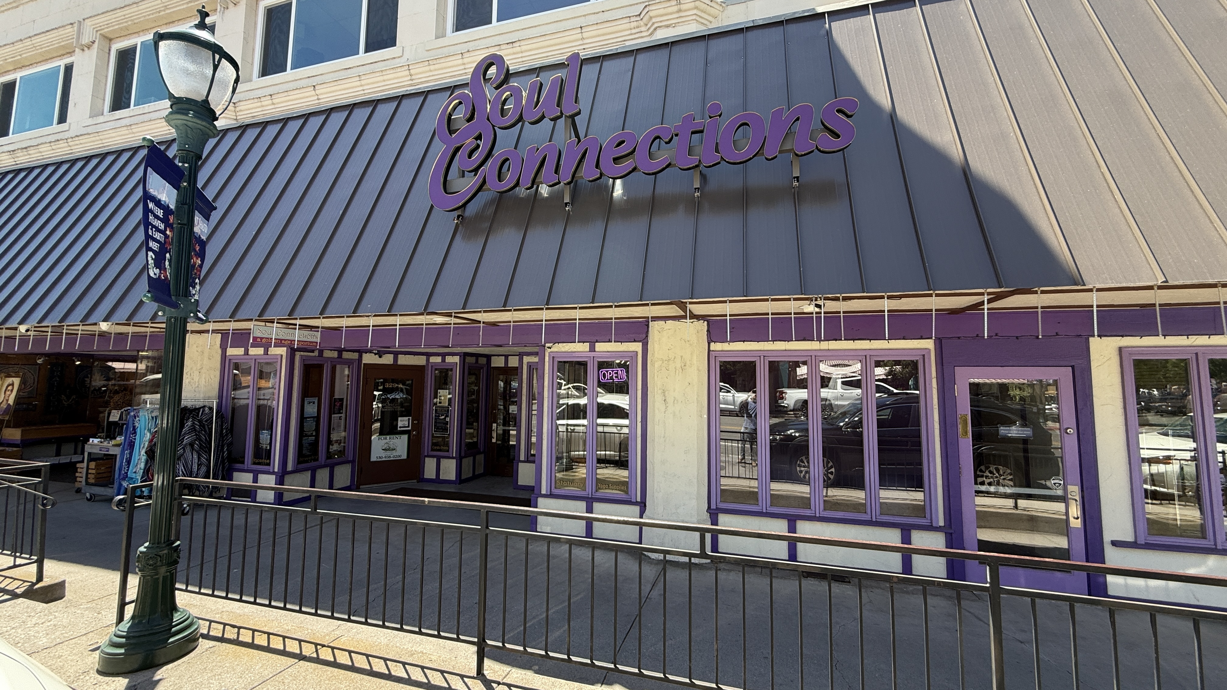 Soul Connections Covers the Mount Shasta Shop Floor