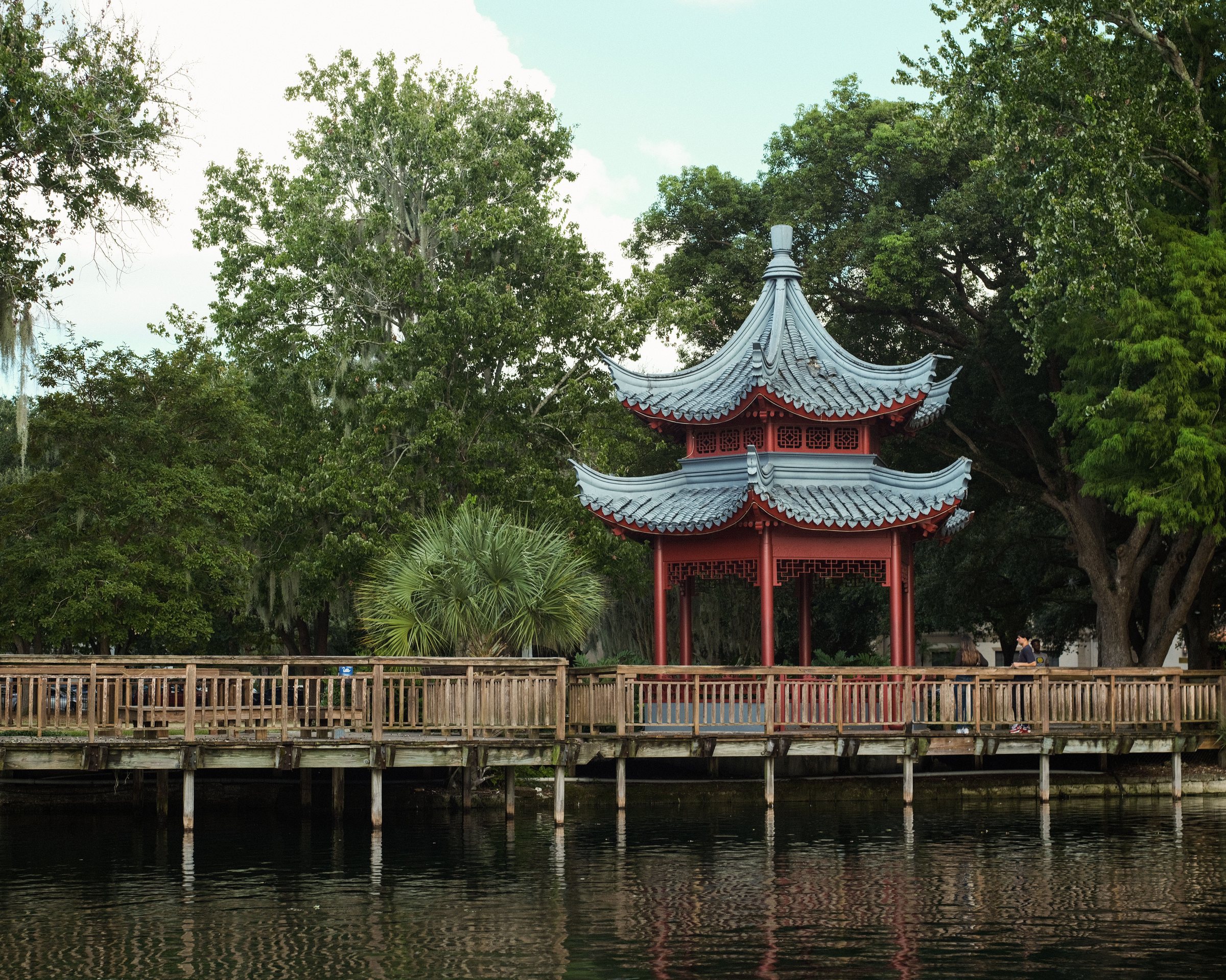 A 0.9 Mile Sidewalk Circles Lake Eola, and Leu Gardens Is a 50 Acre Botanical Oasis