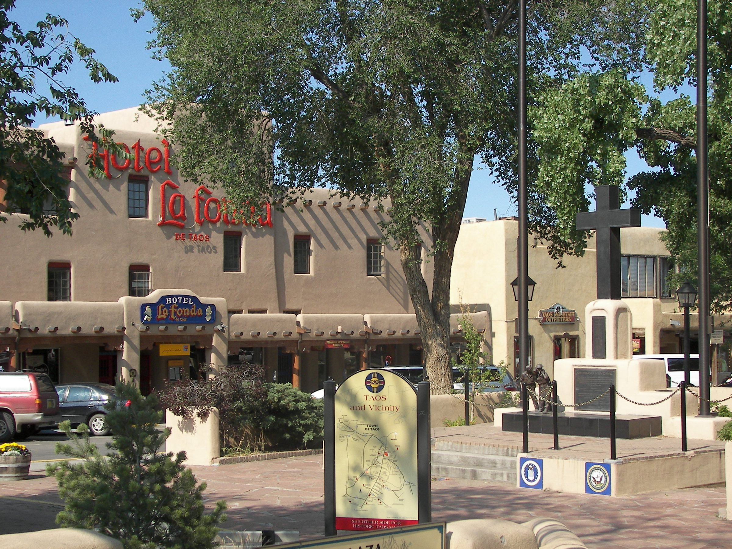 Hotel La Fonda on Taos Plaza in Taos, New Mexico