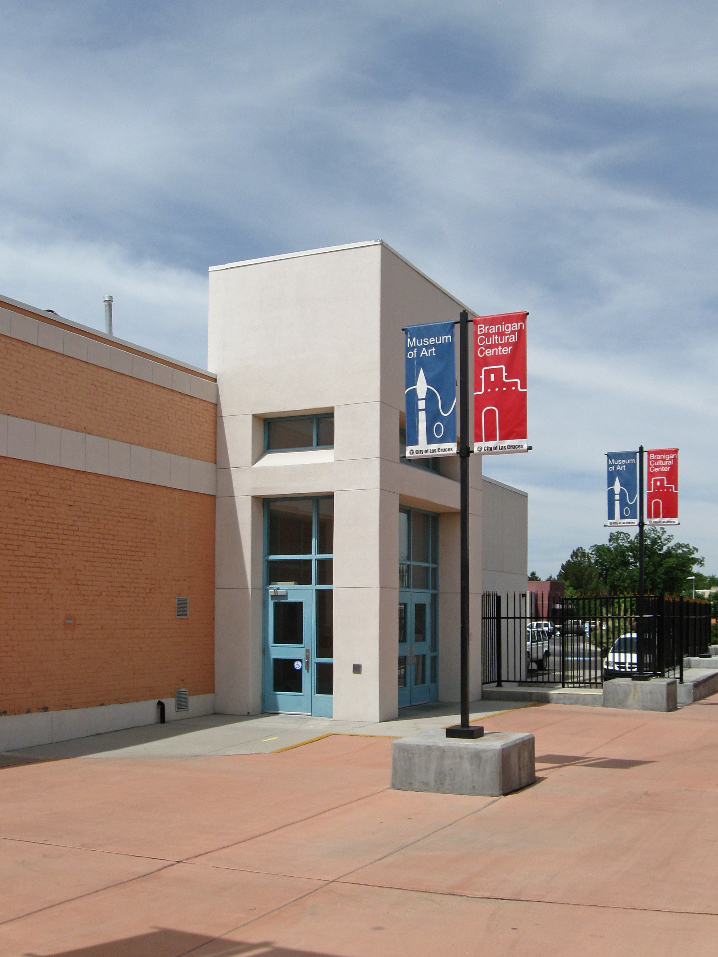 Las Cruces Museum of Art in downtown Las Cruces, New Mexico