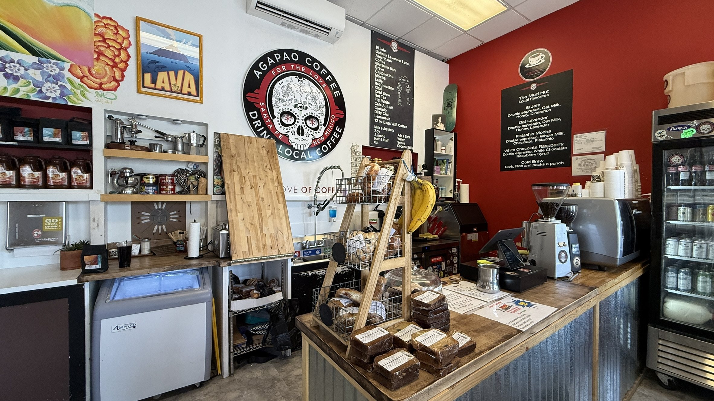 Coffee Shops in Santa Fe, From The Mud Hut to the Railyard